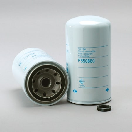 Donaldson Fuel Filter, Spin-On, Primary, Outer Dia 3.66 In. 92.96Mm 5 Micron P550880